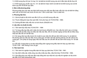 Tiêu chuẩn Việt Nam TCVN 5793:1994 về Vải dệt kim - Phương pháp xác định khối lượng