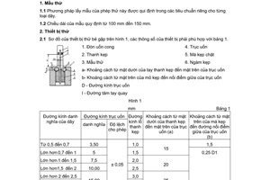 Tiêu chuẩn Việt Nam TCVN 1826:1993 về Dây kim loại - Phương pháp thử bẻ gập