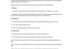 Tiêu chuẩn Việt Nam TCVN 1825:1993 về Dây kim loại - Phương pháp thử uốn