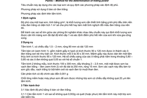 Tiêu chuẩn Việt Nam TCVN 2095:1993 về Sơn - Phương pháp xác định độ phủ do Bộ Khoa học Công nghệ và Môi trường ban hành