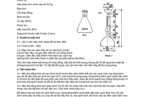 Tiêu chuẩn Việt Nam TCVN 3112:1993 về bê tông nặng - phương pháp thử xác định khối lượng riêng