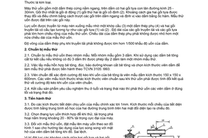 Tiêu chuẩn Việt Nam TCVN 3119:1993 về bê tông nặng - phương pháp xác định cường độ kéo khi uốn