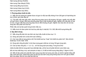 Tiêu chuẩn xây dựng Việt Nam TCXD 136:1985 về thủy tinh - cát để sản xuất thủy tinh – phương pháp chuẩn bị mẫu trong phòng thí nghiệm để phân tích hóa học - quy định chung