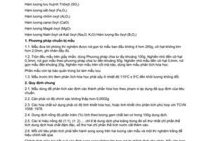 Tiêu chuẩn xây dựng Việt Nam TCXD 128:1985 về thủy tinh - phương pháp chuẩn bị mẫu trong phòng thí nghiệm để phân tích hóa học - quy định chung