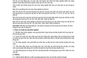 Tiêu chuẩn Việt Nam TCVN 4060:1985 về máy nông nghiệp tự hành - Phương pháp xác định đặc tính ồn và rung động