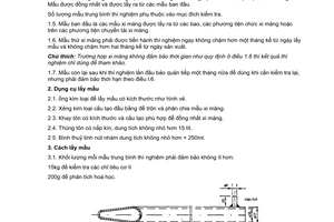 Tiêu chuẩn Việt Nam TCVN 4787:1985 về xi măng -  phương pháp lấy mẫu và chuẩn bị mẫu thử