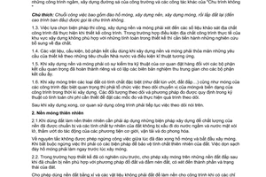 Tiêu chuẩn xây dựng Việt Nam TCXD 79:1980 về thi công và nghiệm thu các công tác nền móng