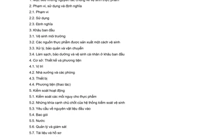 Tiêu chuẩn Việt Nam TCVN 5603:1998 (CAC/RCP 1-1969, REV.3-1997) về qui phạm thực hành về những nguyên tắc chung về vệ sinh thực phẩm do Bộ Khoa học Công nghệ và Môi trường ban hành