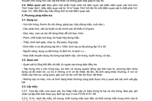 Tiêu chuẩn ngành 10 TCN 338:1998 về kiểm dịch thực vật - Phương pháp kiểm tra cây xuất, nhập khẩu và quá cảnh