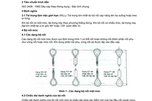 Tiêu chuẩn Việt Nam TCVN 6369:1998 về Cáp thép thông dụng - Yêu cầu kỹ thuật do Bộ Khoa học Công nghệ và Môi trường ban hành