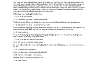 Tiêu chuẩn xây dựng TCXDVN 213:1998 về Nhà và công trình dân dụng - Từ vựng - Thuật ngữ chung