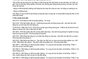 Tiêu chuẩn Việt Nam TCVN 6446:1998 (ISO 1585 : 1992) về phương tiện giao thông đường bộ -quy tắc thử động cơ - công suất hữu ích do Bộ Khoa học Công nghệ và Môi trường ban hành