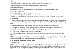 Tiêu chuẩn Việt Nam TCVN 6439:1998 (ISO 4106:1993) về mô tô - quy tắc thử động cơ - công suất hữu ích do Bộ Khoa học Công nghệ và Môi trường ban hành