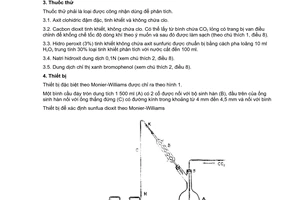 Tiêu chuẩn Việt Nam TCVN 6329:1997 (CAC/RM 4 : 1969) về Đường - Xác định sunfua đioxit (theo phương pháp của Monier-Williams)