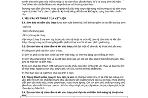 Tiêu chuẩn ngành 22TCN 235:1997 về sơn dùng cho cầu thép và kết cấu thép - yêu cầu kỹ thuật - phương pháp thử