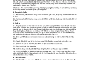 Tiêu chuẩn Việt Nam TCVN 6327:1997 về đường - xác định tro dẫn điện