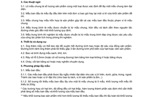 Tiêu chuẩn ngành 10 TCN 301:1997 về phân tích phân bón - Phương pháp lấy mẫu và chuẩn bị mẫu - Yêu cầu kỹ thuật