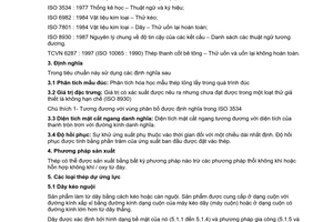 Tiêu chuẩn Việt Nam TCVN 6284-1:1997 (ISO 6394/1 : 1991) về thép cốt bê tông dự ứng lực - phần 1: yêu cầu chung do Bộ Khoa học Công nghệ và Môi trường ban hành