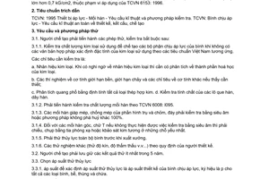 Tiêu chuẩn Việt Nam TCVN 6154:1996 về bình chịu áp lực – Yêu cầu kĩ thuật an toàn về thiết kế, kết cấu, chế tạo - Phương pháp thử