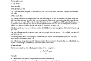 Tiêu chuẩn Việt Nam TCVN 3113:1993 về bê tông nặng - phương pháp xác định độ hút nước