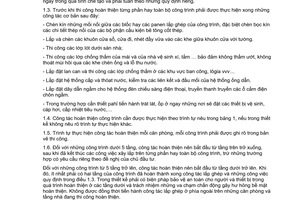 Tiêu chuẩn Việt Nam TCVN 5674:1992 về công tác hoàn thiện trong xây dựng - thi công nghiệm thu do Bộ Xây dựng ban hành