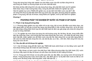 Tiêu chuẩn ngành 14 TCN 83:1991 về quy trình xác định độ thấm nước của đá bằng phương pháp thí nghiệm ép nước vào hố khoan