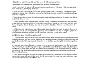 Tiêu chuẩn Việt Nam TCVN 5637:1991 về quản lý chất lượng xây lắp công trình xây dựng - nguyên tắc cơ bản