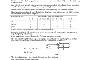 Tiêu chuẩn Việt Nam TCVN 5400:1991 về mối hàn - yêu cầu chung về lấy mẫu để thử cơ tính