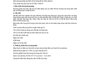 Tiêu chuẩn Việt Nam TCVN 5458:1991 (ST SEV 1759-79) về chất tẩy rửa tổng hợp - phương pháp xác định chỉ số nồng độ ion hidro (độ pH)