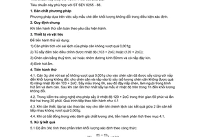 Tiêu chuẩn Việt Nam TCVN 5613:1991 (ST SEV 6255 - 88) về chè – phương pháp xác định độ ẩm do Ủy ban Khoa học Nhà nước ban hành