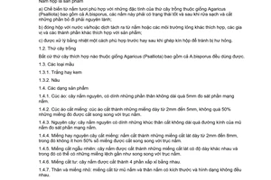 Tiêu chuẩn Việt Nam TCVN 5606:1991 (CODEX STAN 55 – 1981) về đồ hộp rau - nấm hộp do Ủy ban Khoa học Nhà nước ban hành