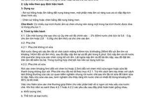 Tiêu chuẩn Việt Nam TCVN 5086:1990 (ISO 3103:1980)
về chè-chuẩn bị nước pha chế để thử cảm quan