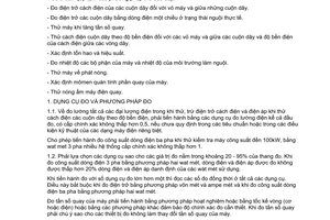 Tiêu chuẩn quốc gia TCVN 3190:1979 về Máy điện quay - Phương pháp thử chung