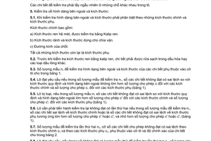 Tiêu chuẩn Việt Nam TCVN 2194:1977 về Chi tiết lắp xiết - Quy tắc nghiệm thu