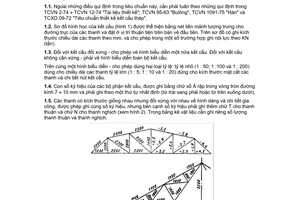 Tiêu chuẩn Việt Nam TCVN 2234:1977 về Tài liệu thiết kế - Thiết lập bản vẽ kết cấu thép