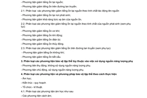 Tiêu chuẩn quốc gia TCVN 4923:1989 (SEV 1928-79) về Phương tiện và phương pháp chống ồn - Phân loại