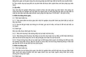 Tiêu chuẩn Việt Nam TCVN 4808:1989 ( ISO 4149 - 80 ) về cà phê nhân - phương pháp kiểm tra ngoại quan xác định tạp chất và khuyết tật