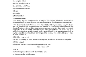 Tiêu chuẩn ngành 10 TCN 103:1988 về thuốc trừ sâu - Phương pháp thử rây ướt