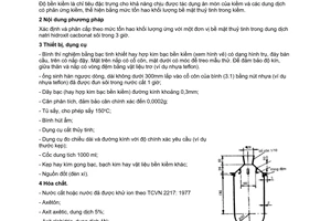 Tiêu chuẩn Việt Nam TCVN 1047:1988 (ST SEV 2100 : 1980) về thủy tinh - phương pháp xác định độ bền kiềm và phân cấp