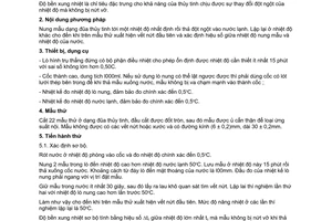 Tiêu chuẩn Việt Nam TCVN 1045:1988 (ST SEV 3351 : 1981) về thủy tinh - phương pháp xác định độ bền xung nhiệt