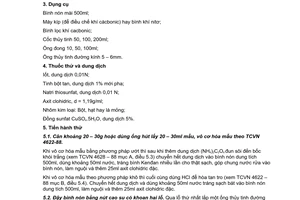 Tiêu chuẩn Việt Nam TCVN 1981:1988 về đồ hộp - xác định hàm lượng thiếc bằng phương pháp chuẩn độ