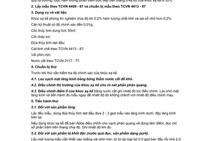 Tiêu chuẩn Việt Nam TCVN 4414:1987 về đồ hộp - xác định hàm lượng chất khô hòa tan bằng khúc xạ kế do Bộ Khoa học và Công nghệ ban hành