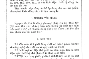 Tiêu chuẩn Việt Nam TCVN 1661:1975 về Phương pháp thử nấm mốc cho các sản phẩm kỹ thuật điện và điện tử