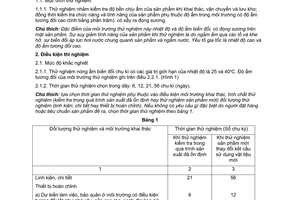 Tiêu chuẩn Việt Nam TCVN 1612:1975 về các thử nghiệm ảnh hưởng của yếu tố khí hậu - thử nghiệm nóng ẩm biến đổi chu kỳ