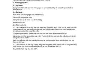 Tiêu chuẩn Việt Nam TCVN 1537:1974 về thức ăn hỗn hợp cho gia súc