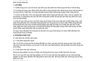 Tiêu chuẩn Việt Nam TCVN 378:1970 về Rượu Lúa mới  - Phương pháp thử do Ủy ban Khoa học và Kỹ thuật Nhà nước ban hành