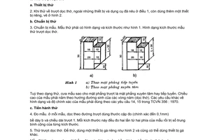 Tiêu chuẩn Việt Nam TCVN 367:1970 về gỗ – phương pháp giới hạn khi trượt và cắt