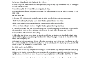 Tiêu chuẩn Việt Nam TCVN 361:1970 về gỗ - phương pháp xác định độ co rút