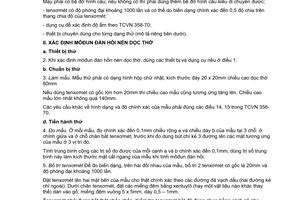 Tiêu chuẩn Việt Nam TCVN 370:1970 về gỗ – phương pháp xác định các chỉ tiêu biến dạng đàn hồi