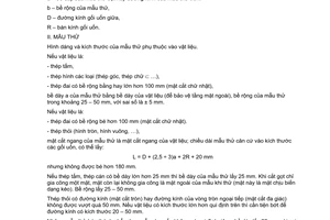 Tiêu chuẩn Việt Nam TCVN 198:1966 về Kim loại - Phương pháp thử uốn